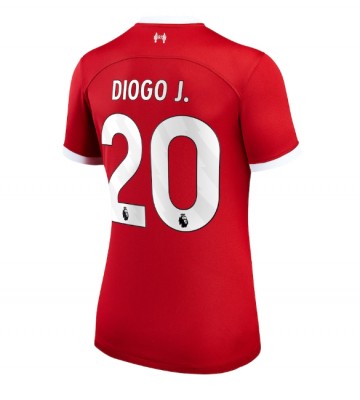 Liverpool Diogo Jota #20 Hjemmebanetrøje Dame 2023-24 Kort ærmer